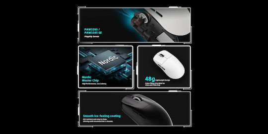 ATK VXE Dragonfly R1 Pro Max 1K Ασύρματο Gaming Ποντίκι 26000 DPI Μαύρο