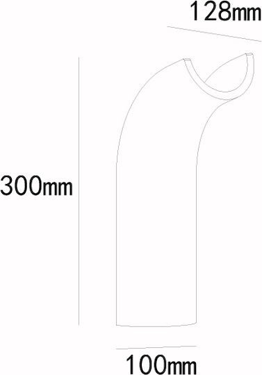 Sun Light Wall Lamp Grey 10x12.8x30cm Sun Light Wall Lamp Grey 10x12.8x30cm