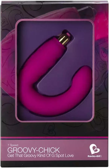 Rocks Off Vibrator G-Spot Fuchsia