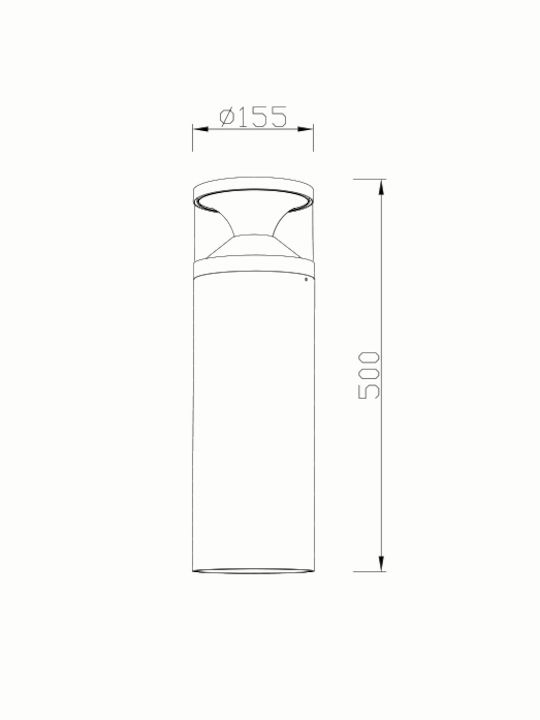 Sun Light Wasserdichtes Wandmontiertes Außenlicht LED 12W 3000K Sun Light Wasserdichtes Wandmontiertes Außenlicht LED 12W 3000K