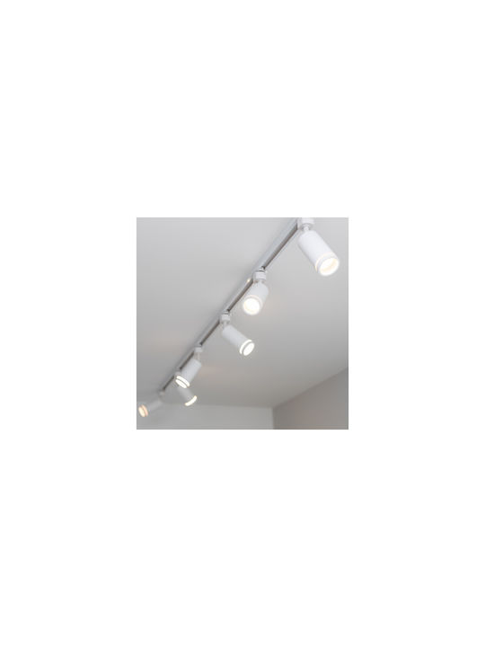 TK Lighting Μονό Σποτ με Ντουί GU10 σε Λευκό Χρώμα