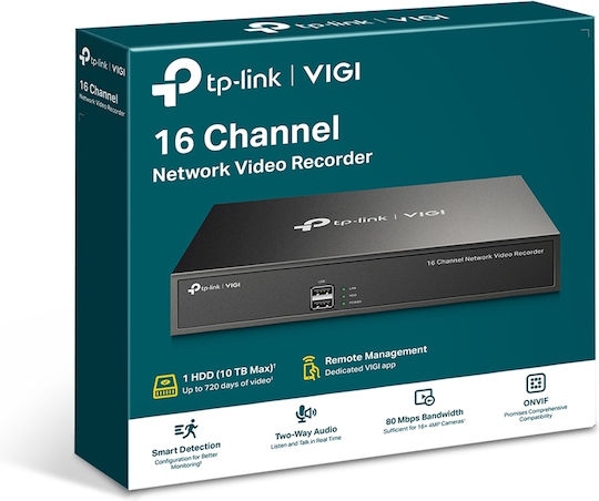 TP-LINK v1 DVR NVR VIGI NVR1016H