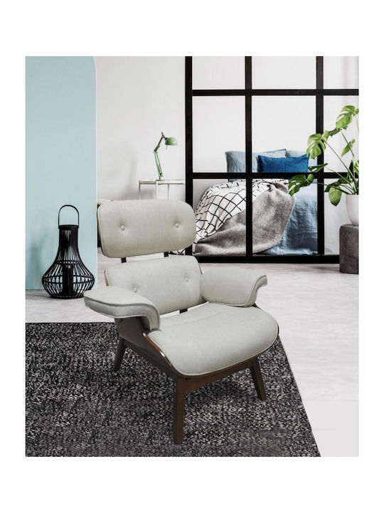 William Armchair White 91x78x97cm