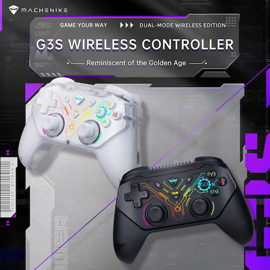 Machenike G3S Kabellos Gamepad für Android / PC / Schalter Schwarz