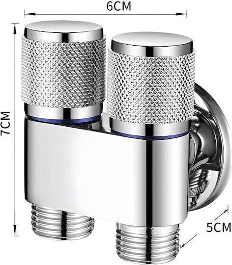 Tema Valve / Switch Corner 1/2"