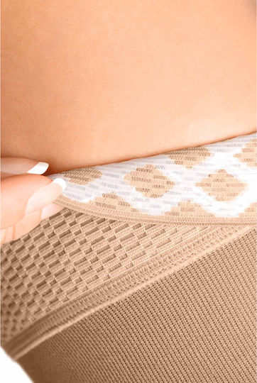 Medi Socks Thigh High Graduated Compression Open 18-21 mmHg Beige