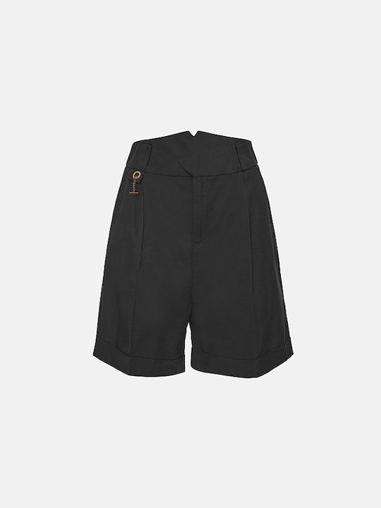 Damen Bermuda schwarz