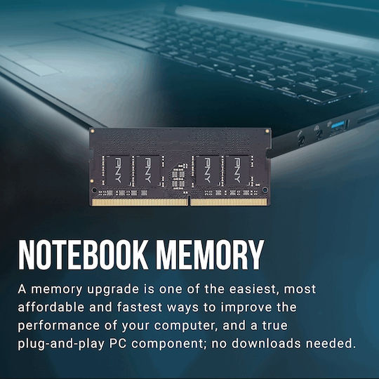 PNY Performance 8GB DDR4 RAM with 3200 Speed for Laptop