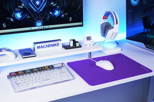 Machenike M7 Pro Gaming Ποντίκι 12800 DPI Λευκό
