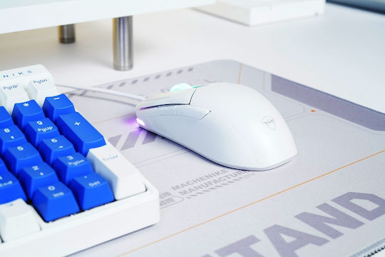 Machenike M7 Pro Gaming Ποντίκι 12800 DPI Λευκό