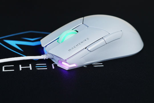 Machenike M7 Pro Gaming Ποντίκι 12800 DPI Λευκό
