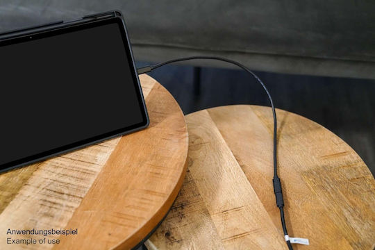 Good Connections USB 3.2 Cable USB-C Male - USB-C Female 100W PD Black 0.5m
