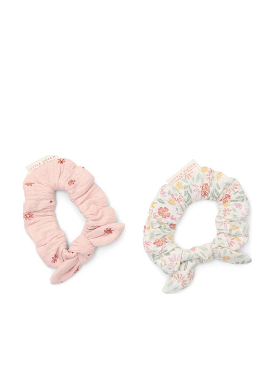 Little Dutch Σετ Παιδικά Λαστιχάκια Scrunchies Πολύχρωμο