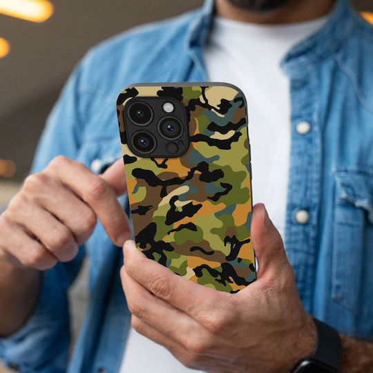 Sonique Camouflage Army Series Case for Motorola Moto G73 5G Green 01