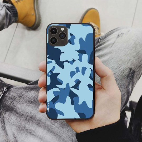 Carcasă Sonique Camouflage Army Series pentru OnePlus OnePlus 11 5G Albastru