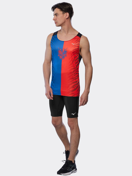 Dryaeroflow Sportliches Bluse Oni Red, Oni Blue