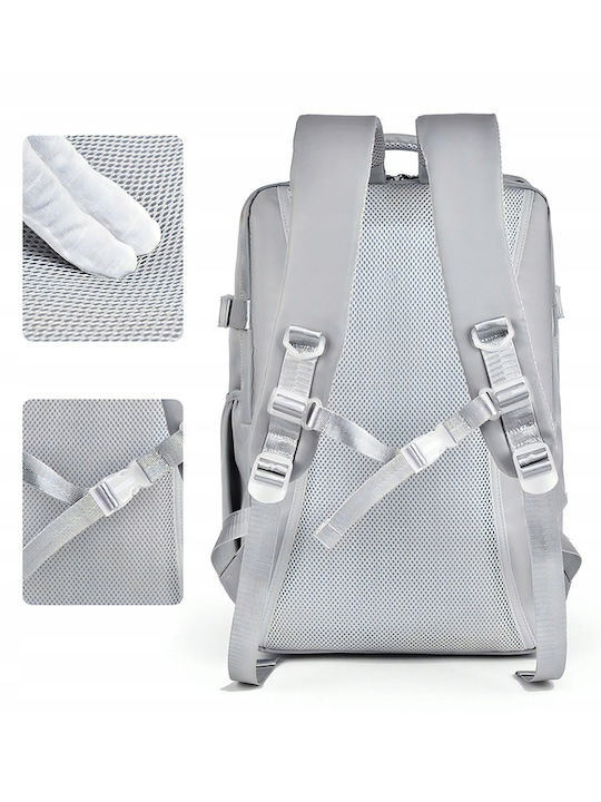 Travel Backpack 17-inch Laptop Space Ideal Flights Cabin Compatible Multifunctional Newevo Backpack Waterproof Usb Charging Port Multiple Pockets Capacity