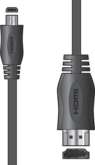 AvLink HDMI Cables Male - Micro HDMI Male 1.5m Black