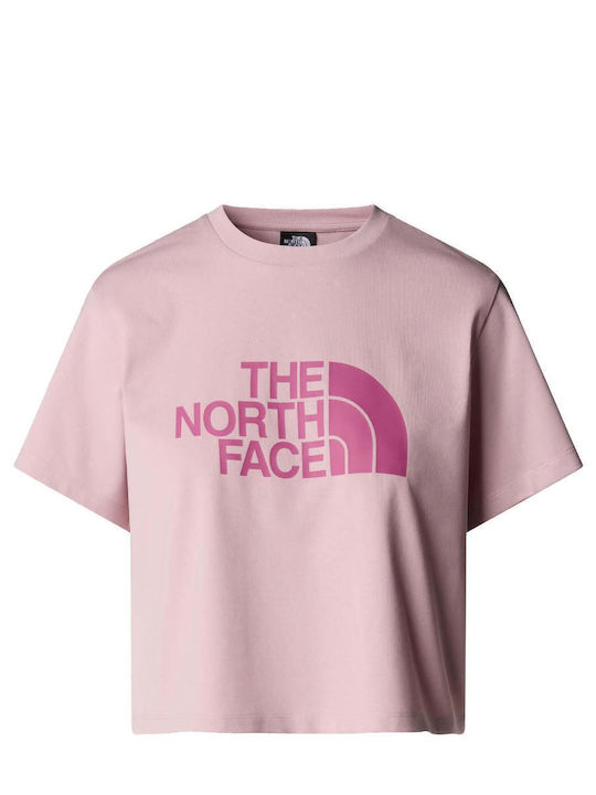 Γυναικείο Crop T-shirt Ροζ