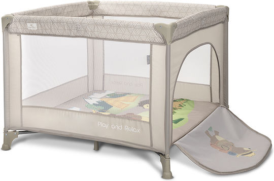 Lorelli Play Playpen with Mattress Beige 100x100cm
