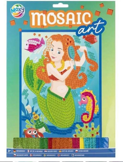 Creative Set Glitter Foam Mosaic A4
