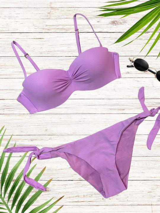 Set Bikini Push Up Lilac