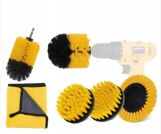 Set Curățarea Mașinilor pentru Materiale Plastice pentru Interior Tabloul de Bord cu 23 Bucăți
