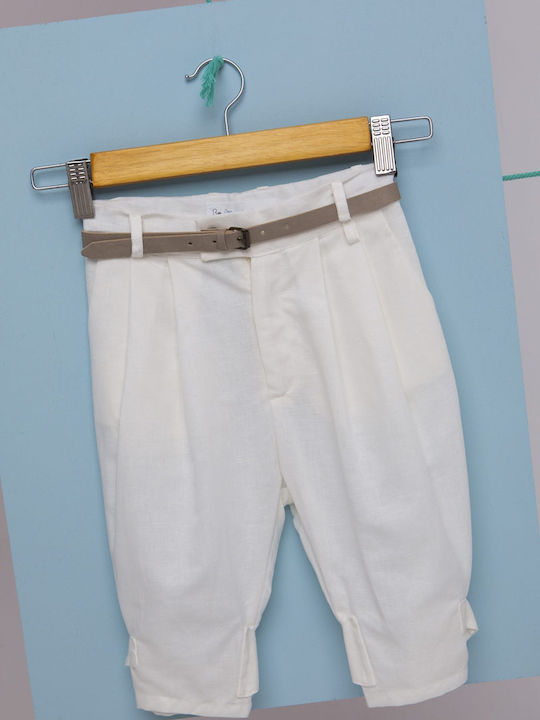 Baptism Suit for Boy Ntemis Ecru 1747 Bambolino Bmb-1747