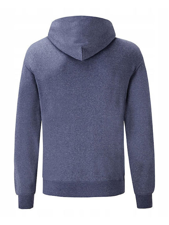 Fruit of the Loom Unisex Hanorac Promotional Mânecă Lungă Marina