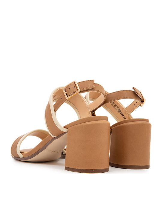 Sling Sandale Tabac maro