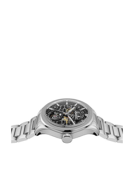 Ingersoll Men's Watch Battery with Silver Metal Bracelet