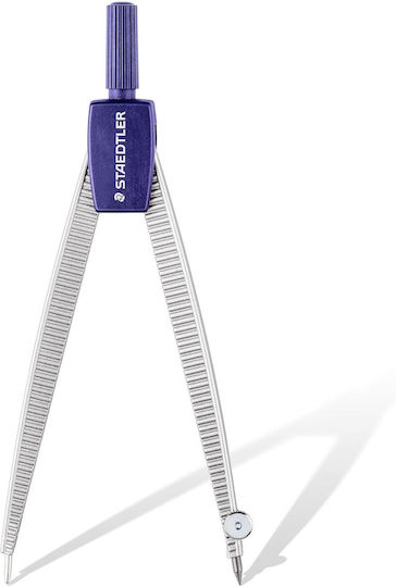 Staedtler Noris Compass with Point in Case Silver