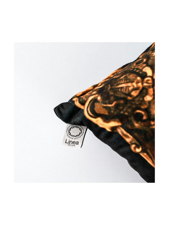 Linea Interiors Μαξιλάρι Καναπέ από Βελούδο Dog Suit 45x45εκ.