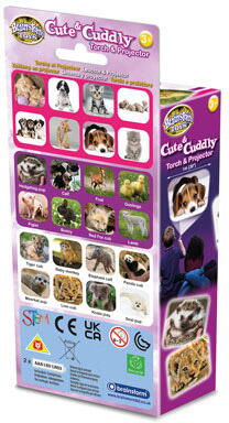 Brainstorm Cute Animals Proiector de Povești pentru 3+ ani Ani
