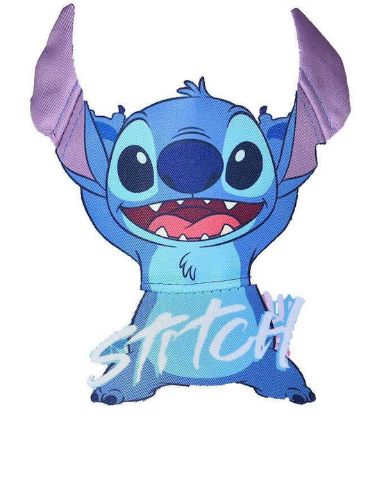 Disney Παιδικό Καπέλο Jockey Υφασμάτινο Stitch Γαλάζιο