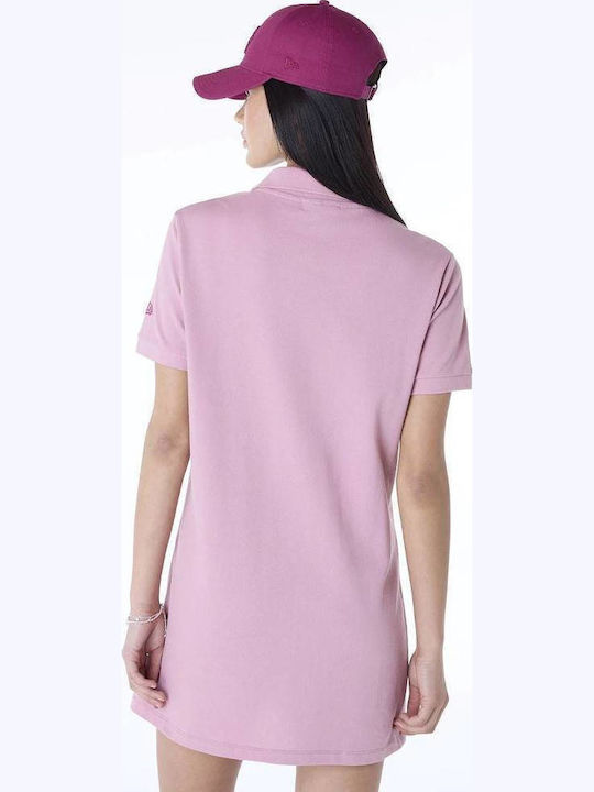 60596553 New Era Wmns Mlb Tennis Dress Los Angeles Dodgers Ash Pink Color
