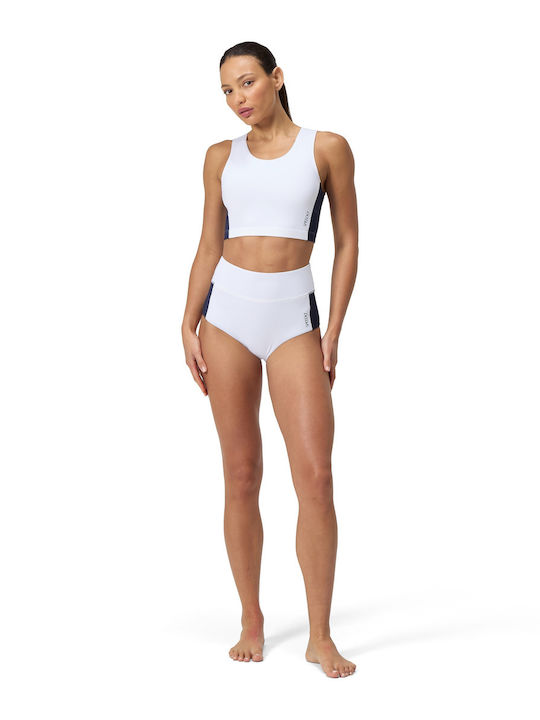 Speedo Women's Cb Crop Top White