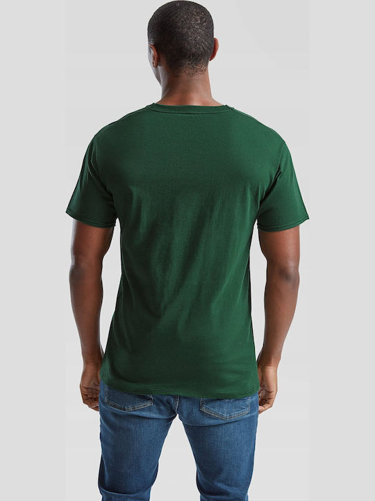 Fruit of the Loom Valueweight Men's Short Sleeve Promotional T-Shirt Bottle Green