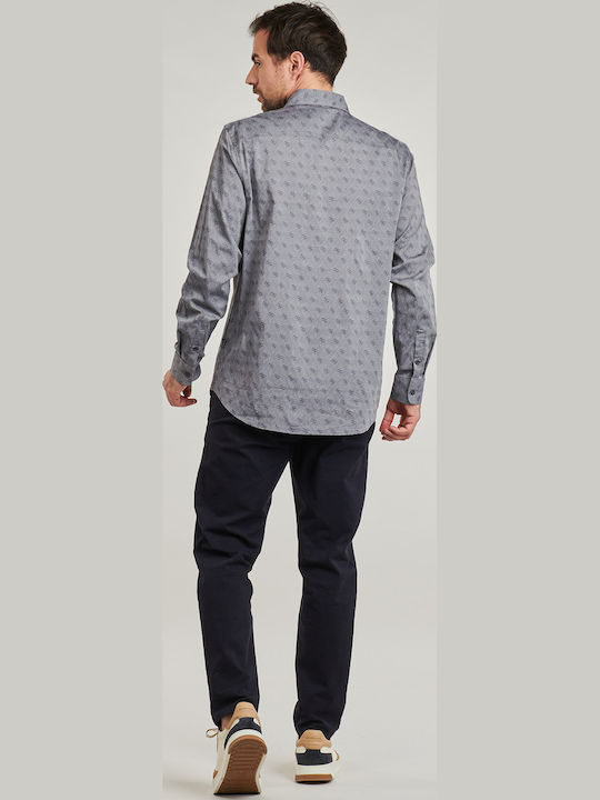 Guess Long Sleeve 4g Jacquard Shirt