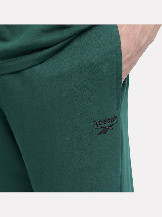 Reebok Men's Identity Small Logo Ft Short Green