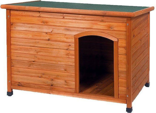 Kerbl Dog House Large Dog House Wooden Outdoor Brown 116x76x82cm