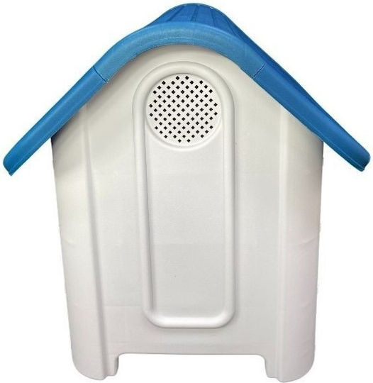 Dog House Plastic Outdoor Gray 45x75x65cm
