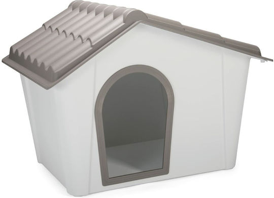 Imac Zeus Dog House Plastic Outdoor Gray 98.5x77x72cm