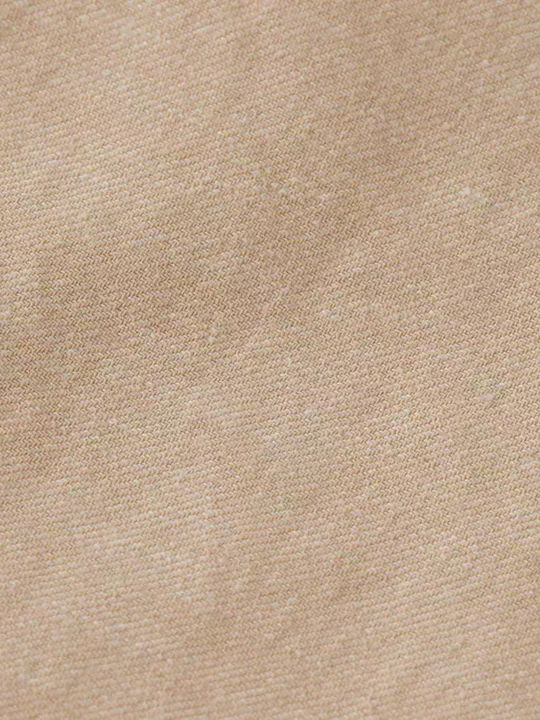 Fave Twill Ανδρική Βερμούδα Soft Camel