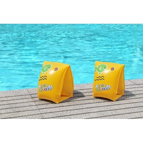 Bestway Schwimmflügel aus Vinyl 25cm. Gelb Sicher Schwimmen