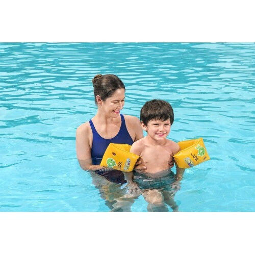 Bestway Schwimmflügel aus Vinyl 25cm. Gelb Sicher Schwimmen