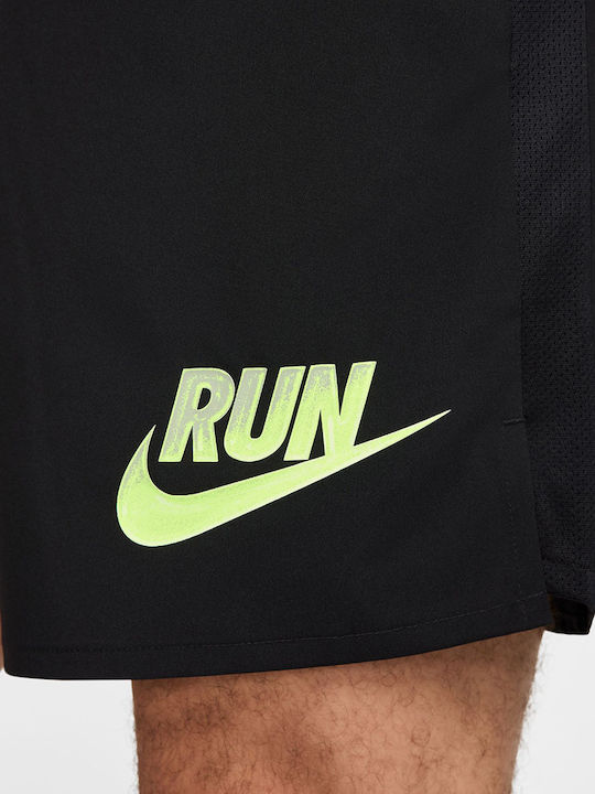 Run Enrgy Chlngr Спортна Мъжка Бермуда Дри-Фит Черна