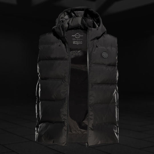 Pentagon Vestă de Vânătoare Vest Negru