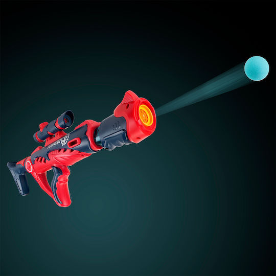 Air Blasters Rifle Scope 12 Eva Foam Balls Target 52x30x47 Cm
