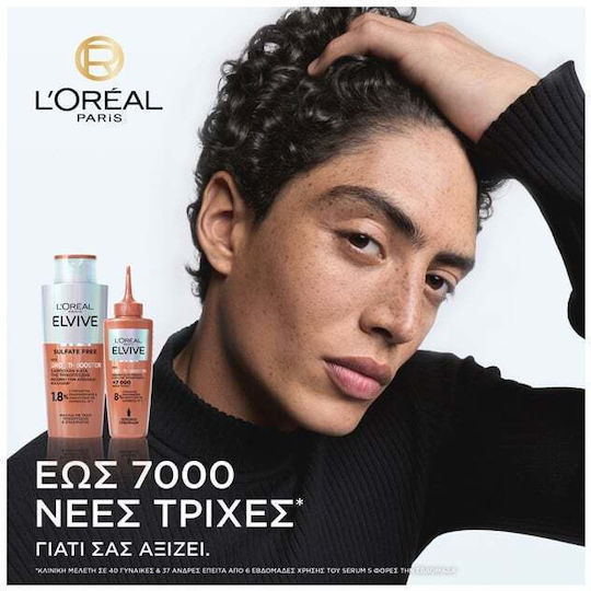 L'Oreal Paris Elvive Growth Booster Hair Care Set against Hair Loss with Shampoo and Serum 2pcs